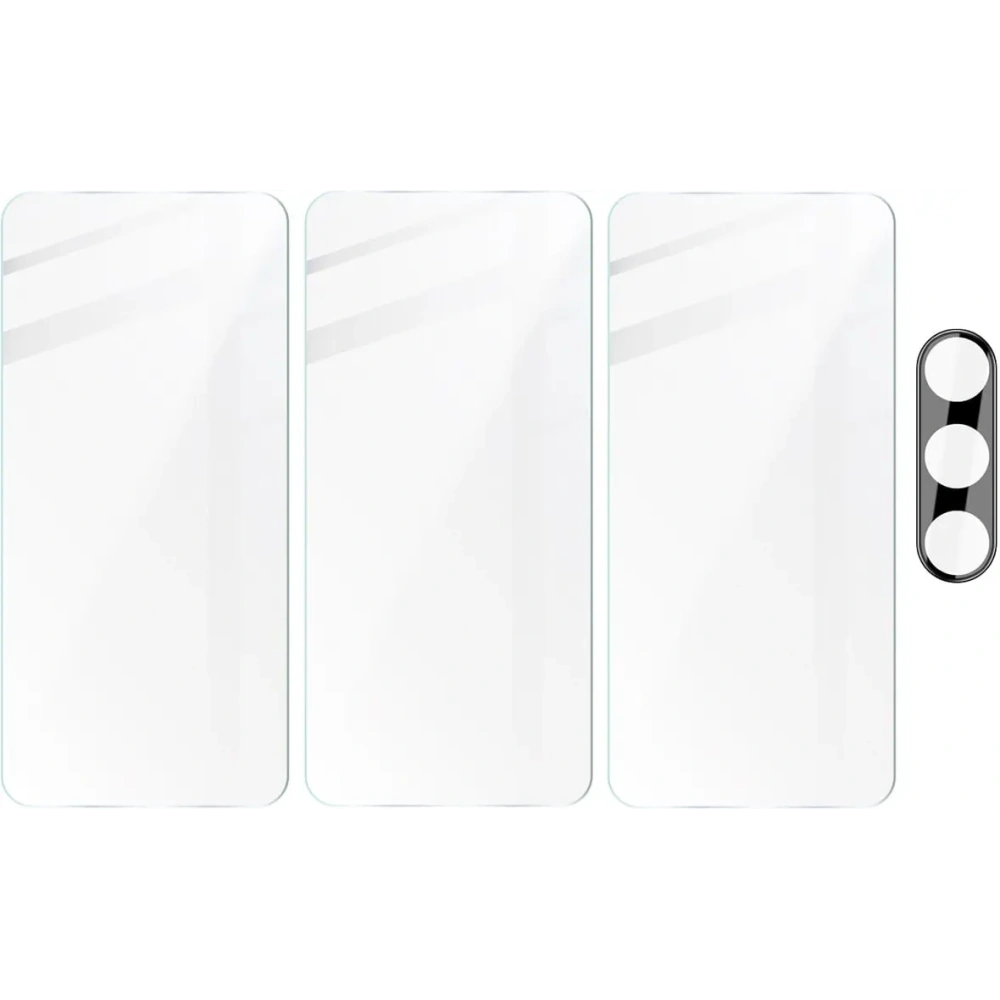 Hurtownia GSM - 3x Szkło na ekran + szkło na aparat BIZON Clear do Samsung Galaxy S24 - BIZ4357 - {ean13} - Hurt