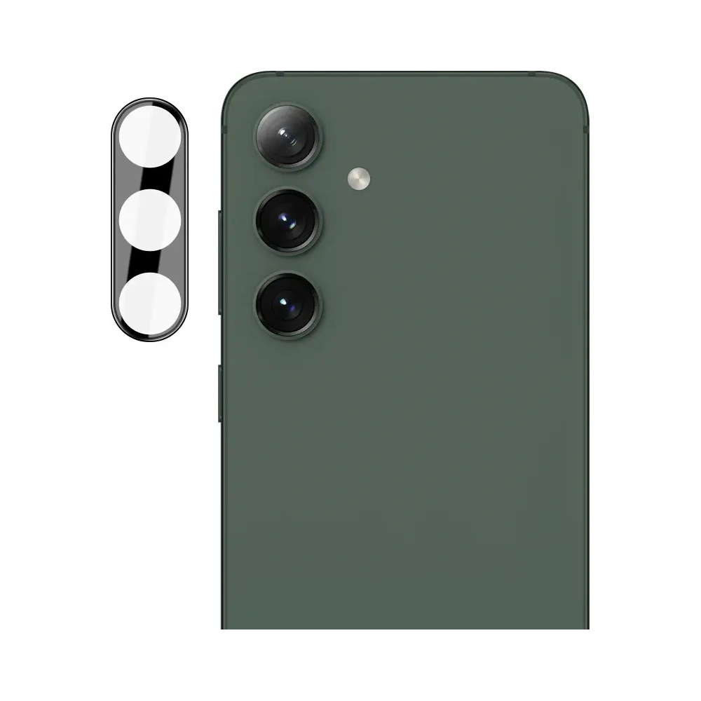 Hurtownia GSM - BIZON Clear 3x sticlă pentru ecran + sticlă pentru cameră Samsung Galaxy S24 - BIZ4357 - {ean13} - Hurt