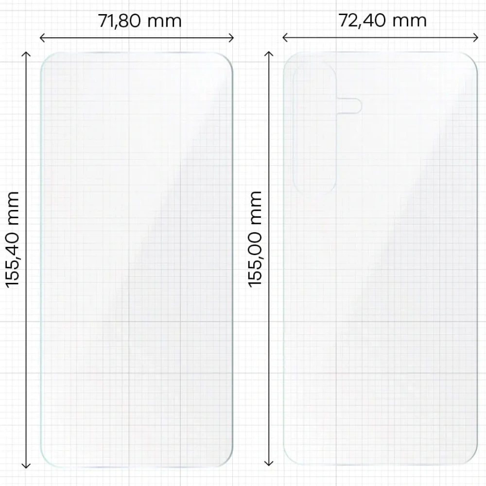 Hurtownia GSM - Folia hydrożelowa na tył i przód Bizon Glass Hydrogel Pack do Samsung Galaxy S24 Plus - BIZ4360 - {ean13} - Hurt