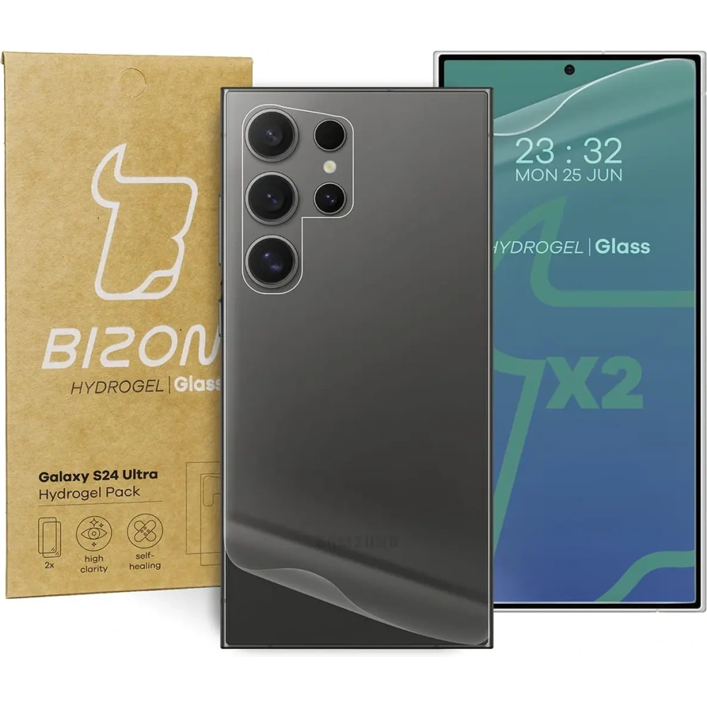 Hurtownia GSM - Pachet de hidrogel Bizon Glass pentru Samsung Galaxy S24 Ultra - BIZ4361 - {ean13} - Hurt