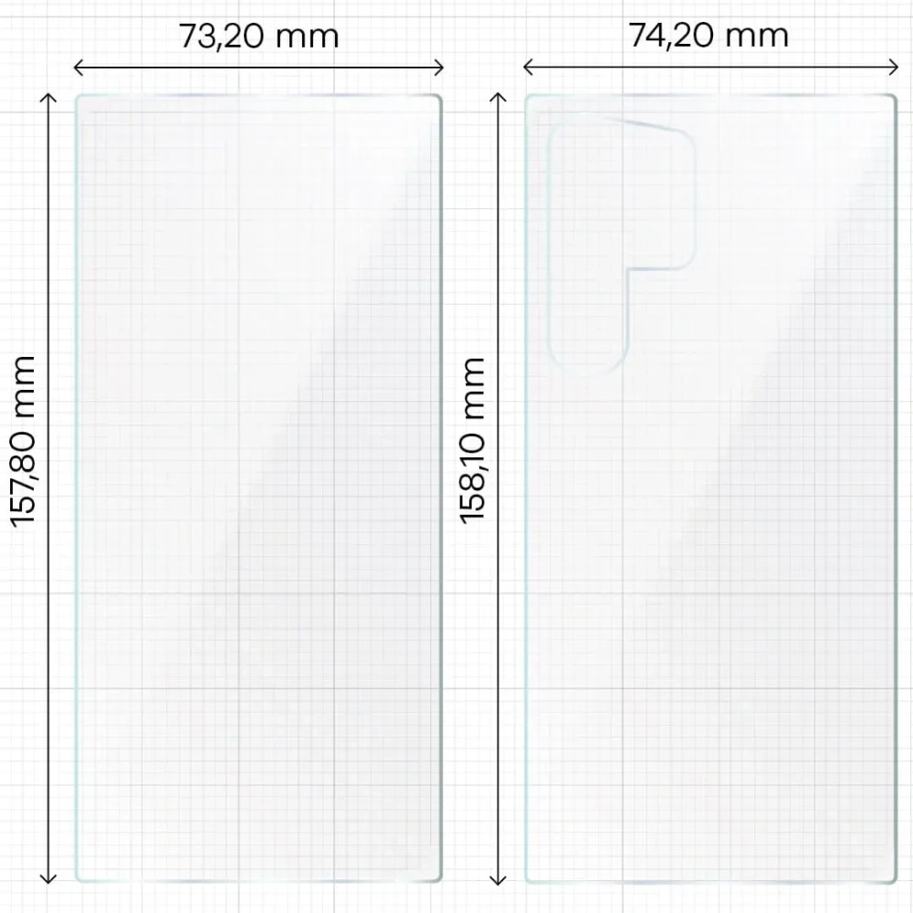 Hurtownia GSM - Fólie hydrogelová na zadní a přední stranu Bizon Glass Hydrogel Pack do Samsung Galaxy S24 Ultra - BIZ4361 - {ean13} - Hurt