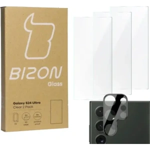 Hurtownia GSM - BIZON Clear 3x Bildschirmglas + Kameraglas Samsung Galaxy S24 Ultra - BIZ4363 - {ean13} - Hurt
