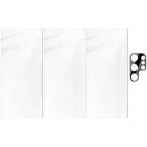 Hurtownia GSM - BIZON Clear 3x Bildschirmglas + Kameraglas Samsung Galaxy S24 Ultra - BIZ4363 - {ean13} - Hurt