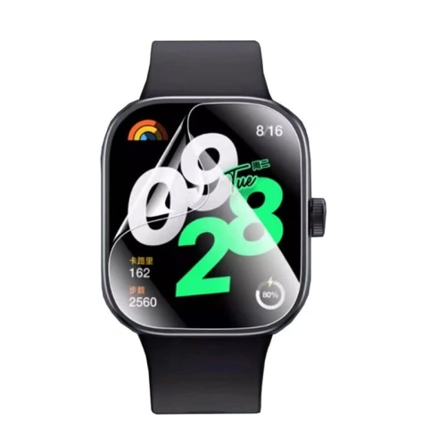 Folia hydrożelowa na ekran Bizon Glass Watch Hydrogel do Redmi Watch 4 [2 PACK]