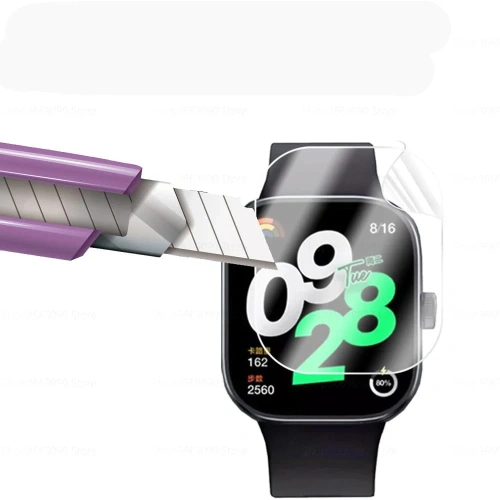 Folia hydrożelowa na ekran Bizon Glass Watch Hydrogel do Redmi Watch 4 [2 PACK]