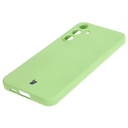 Etui Bizon Case Silicone do Samsung Galaxy A55 5G jasnozielone