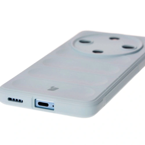 Pancerne etui Bizon Case Tur do Honor Magic6 Lite jasnoniebieskie