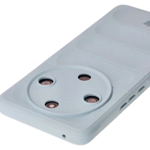 Pancerne etui Bizon Case Tur do Honor Magic6 Lite jasnoniebieskie