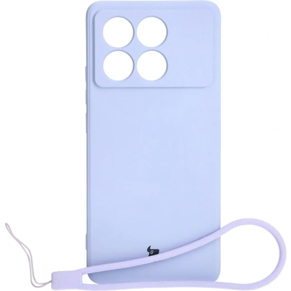 Hurtownia GSM - Bizon Case Silicone Sq Xiaomi Poco X6 Pro violet deschis - BIZ4369 - {ean13} - Hurt