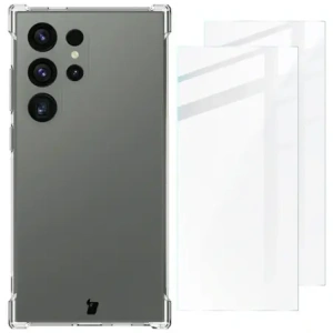 Hurtownia GSM - Bizon Case Clear Pack-Hülle + 2x Displayschutzglas Samsung Galaxy S24 Ultra klar - BIZ4371 - {ean13} - Hurt
