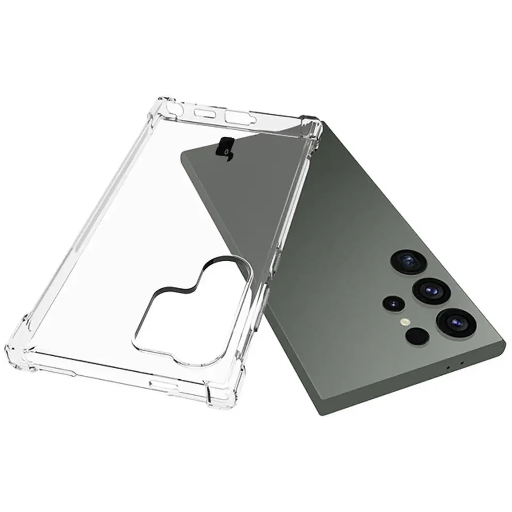 Hurtownia GSM - Etui + 2x szkło na ekran Bizon Case Clear Pack do Samsung Galaxy S24 Ultra przezroczyste - BIZ4371 - {ean13} - Hurt