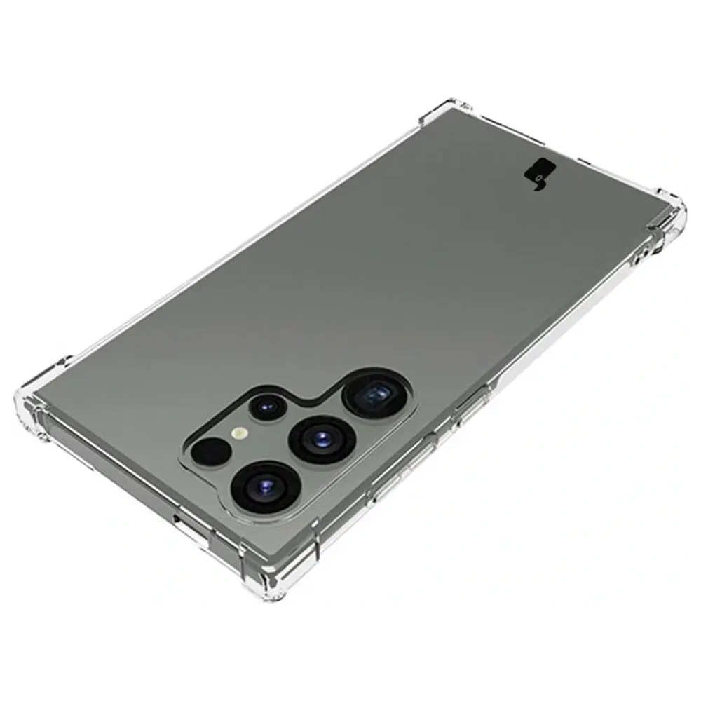 Hurtownia GSM - Etui + 2x szkło na ekran Bizon Case Clear Pack do Samsung Galaxy S24 Ultra przezroczyste - BIZ4371 - {ean13} - Hurt