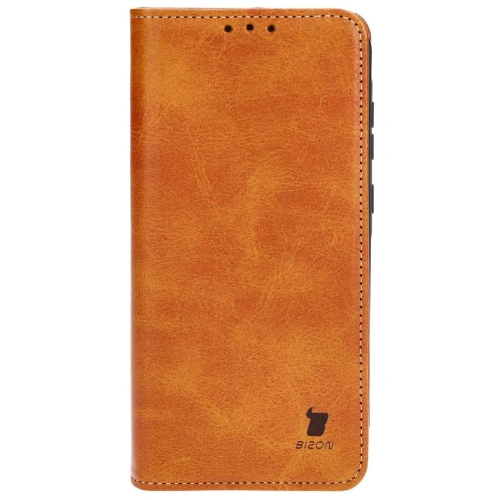 Etui z klapką Bizon Case Pocket Pro do Samsung Galaxy A35 5G brązowe