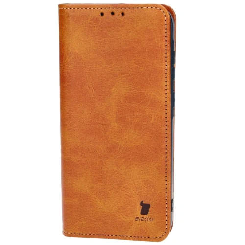 Etui z klapką Bizon Case Pocket Pro do Samsung Galaxy A35 5G brązowe