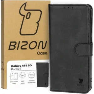 Wholesale Bizon Case Pocket Samsung Galaxy A55 5G black - BIZ4374 - {ean13} - Hurt