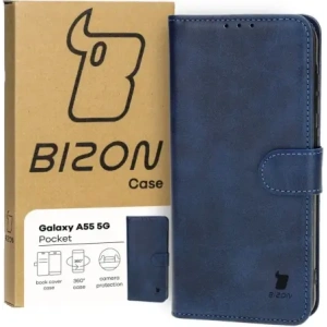Wholesale Bizon Case Pocket Samsung Galaxy A55 5G navy blue - BIZ4375 - {ean13} - Hurt