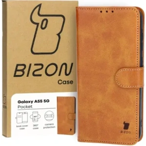 Hurtownia GSM - Bizon Case Pocket Samsung Galaxy A55 5G braun - BIZ4376 - {ean13} - Hurt