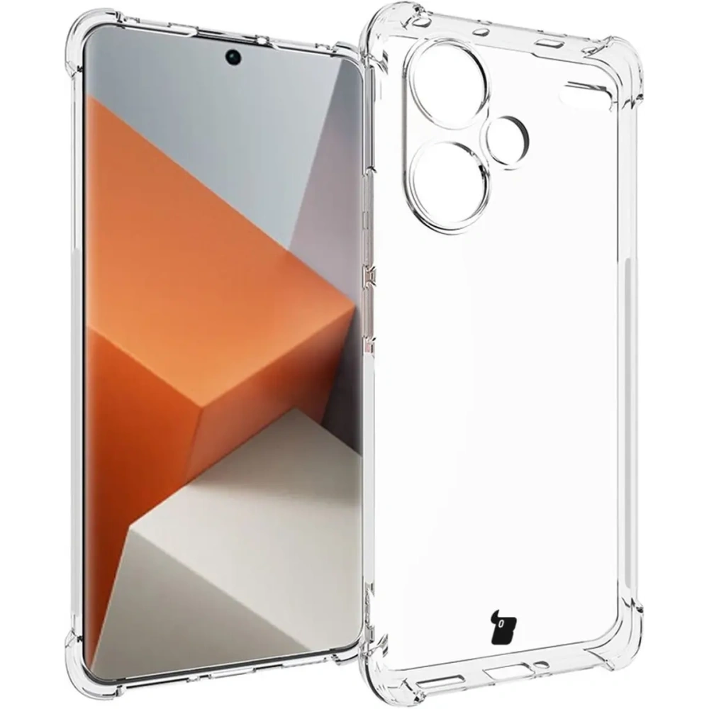 Hurtownia GSM - Elastické pouzdro Bizon Case Salpa pro Xiaomi Redmi Note 13 Pro+ 5G průhledné - BIZ4378 - {ean13} - Hurt