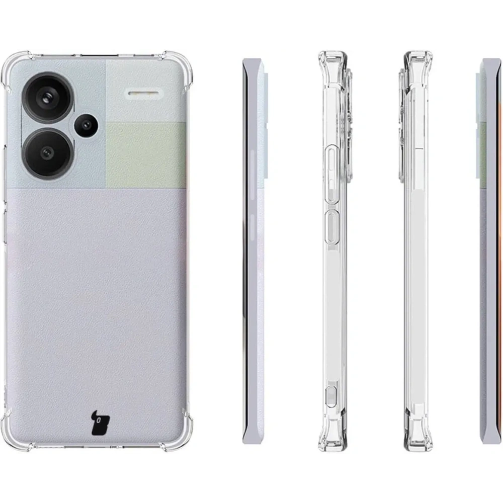 Hurtownia GSM - Elastické pouzdro Bizon Case Salpa pro Xiaomi Redmi Note 13 Pro+ 5G průhledné - BIZ4378 - {ean13} - Hurt