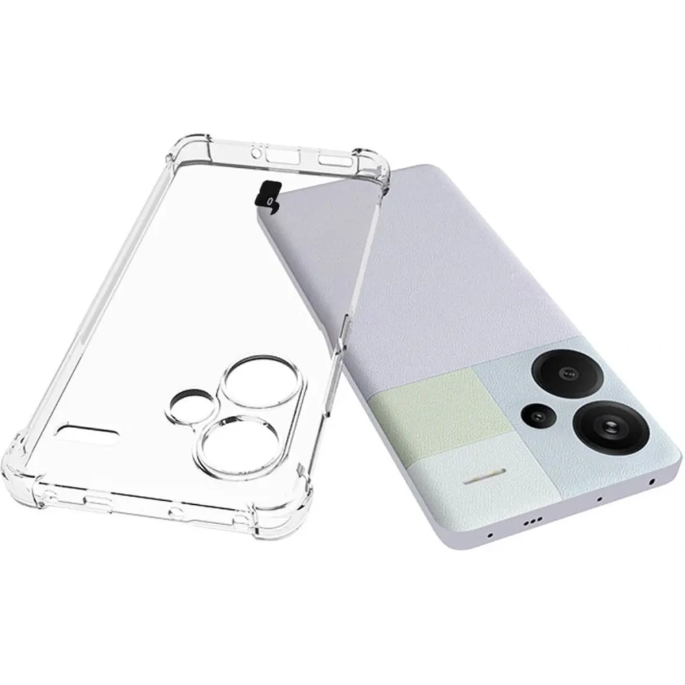 Hurtownia GSM - Elastické pouzdro Bizon Case Salpa pro Xiaomi Redmi Note 13 Pro+ 5G průhledné - BIZ4378 - {ean13} - Hurt