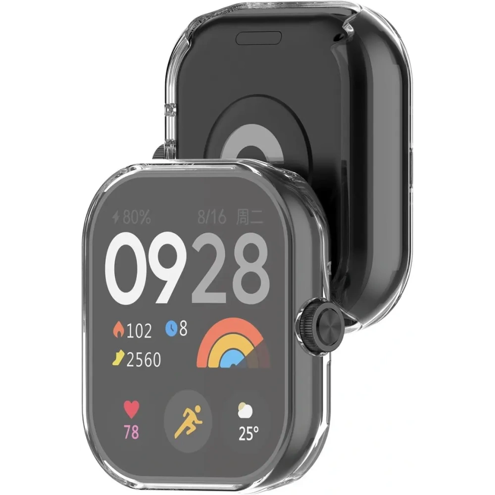 Wholesale Bizon Case Watch Felipe Xiaomi Redmi Watch 4 clear - BIZ4380 - {ean13} - Hurt