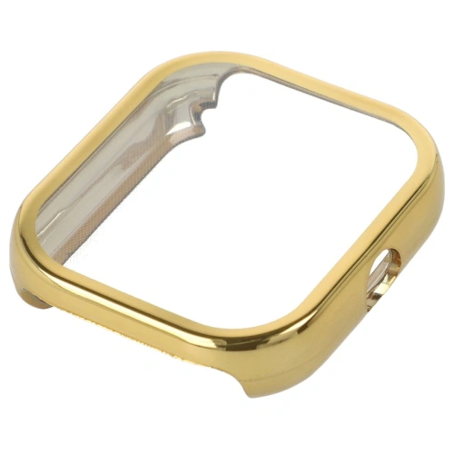 Etui z osłoną ekranu Bizon Case Watch Felipe do Xiaomi Redmi Watch 4 złote