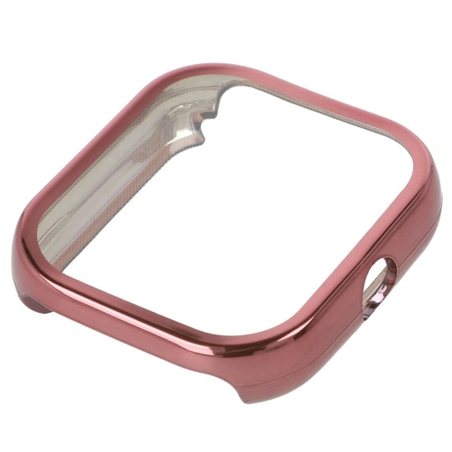 Etui z osłoną ekranu Bizon Case Watch Felipe do Xiaomi Redmi Watch 4 różowe