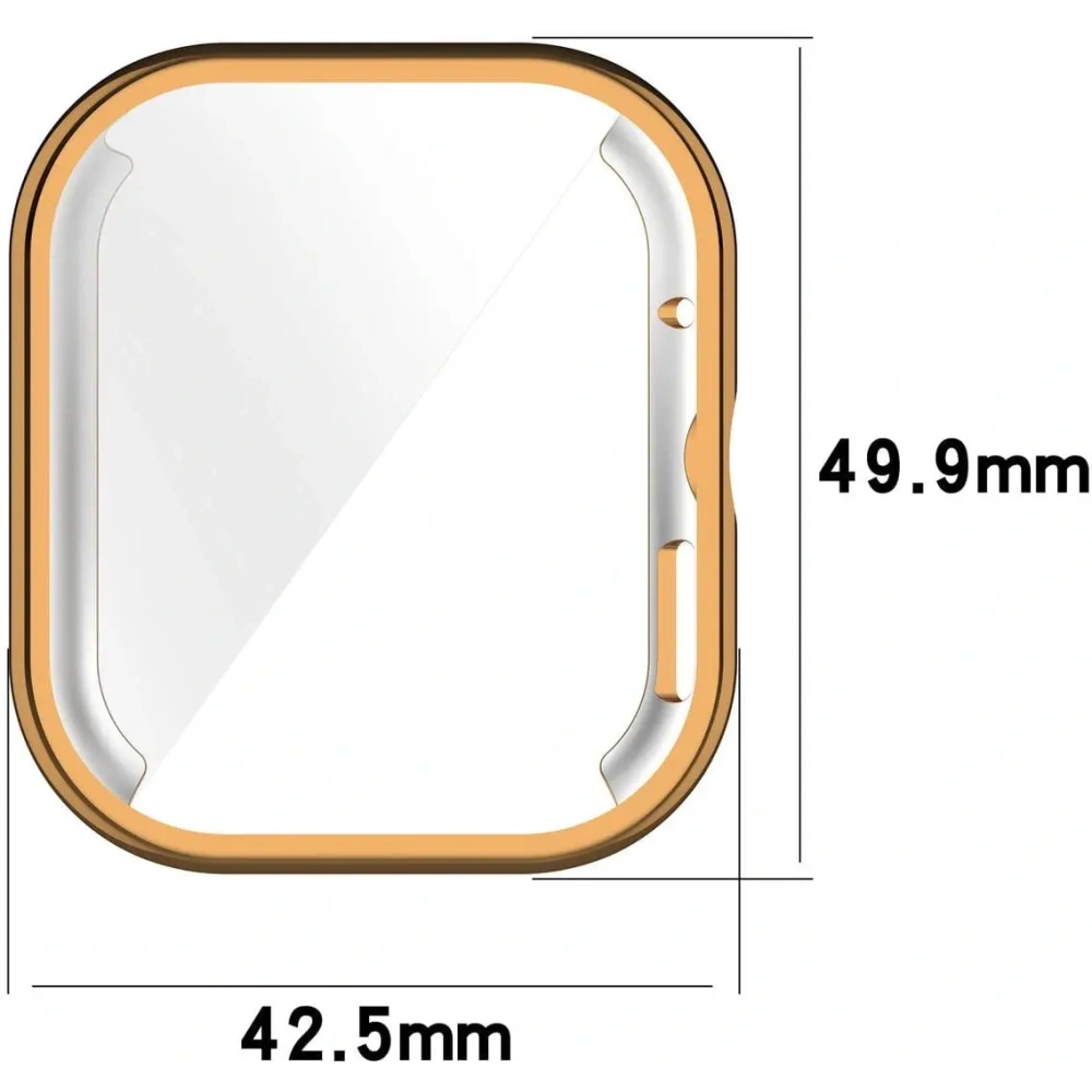 Hurtownia GSM - Etui Bizon Case Watch Felipe do Xiaomi Redmi Watch 4 różowozłote - BIZ4383 - {ean13} - Hurt