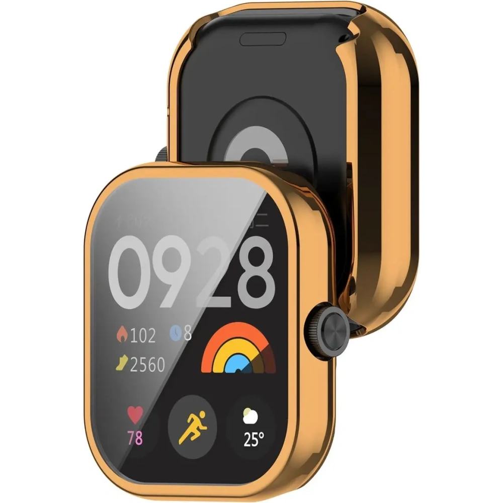 Hurtownia GSM - Etui Bizon Case Watch Felipe do Xiaomi Redmi Watch 4 różowozłote - BIZ4383 - {ean13} - Hurt