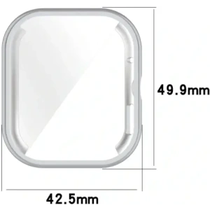 Wholesale Bizon Case Watch Felipe Xiaomi Redmi Watch 4 silver - BIZ4384 - {ean13} - Hurt