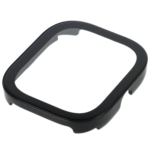 Etui Bizon Case+Glass Watch do Xiaomi Redmi Watch 4 czarne