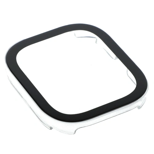 Etui Bizon Case+Glass Watch do Xiaomi Redmi Watch 4 przezroczyste