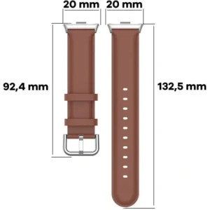 Wholesale Bizon Strap Watch Casual Redmi Watch 4 / Xiaomi Smart Band 9 Pro / 8 Pro brown - BIZ4388 - {ean13} - Hurt