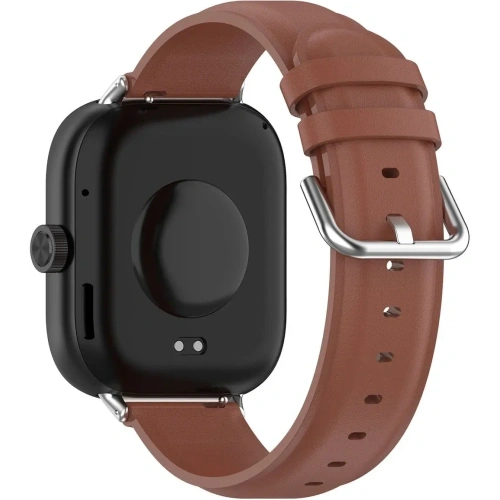 Pasek Bizon Strap Watch Casual do Redmi Watch 4 / Xiaomi Smart Band 9 Pro / 8 Pro brązowy