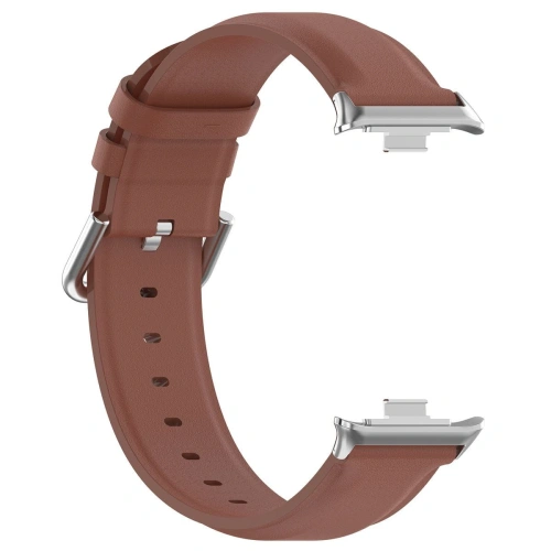 Pasek Bizon Strap Watch Casual do Redmi Watch 4 / Xiaomi Smart Band 9 Pro / 8 Pro brązowy