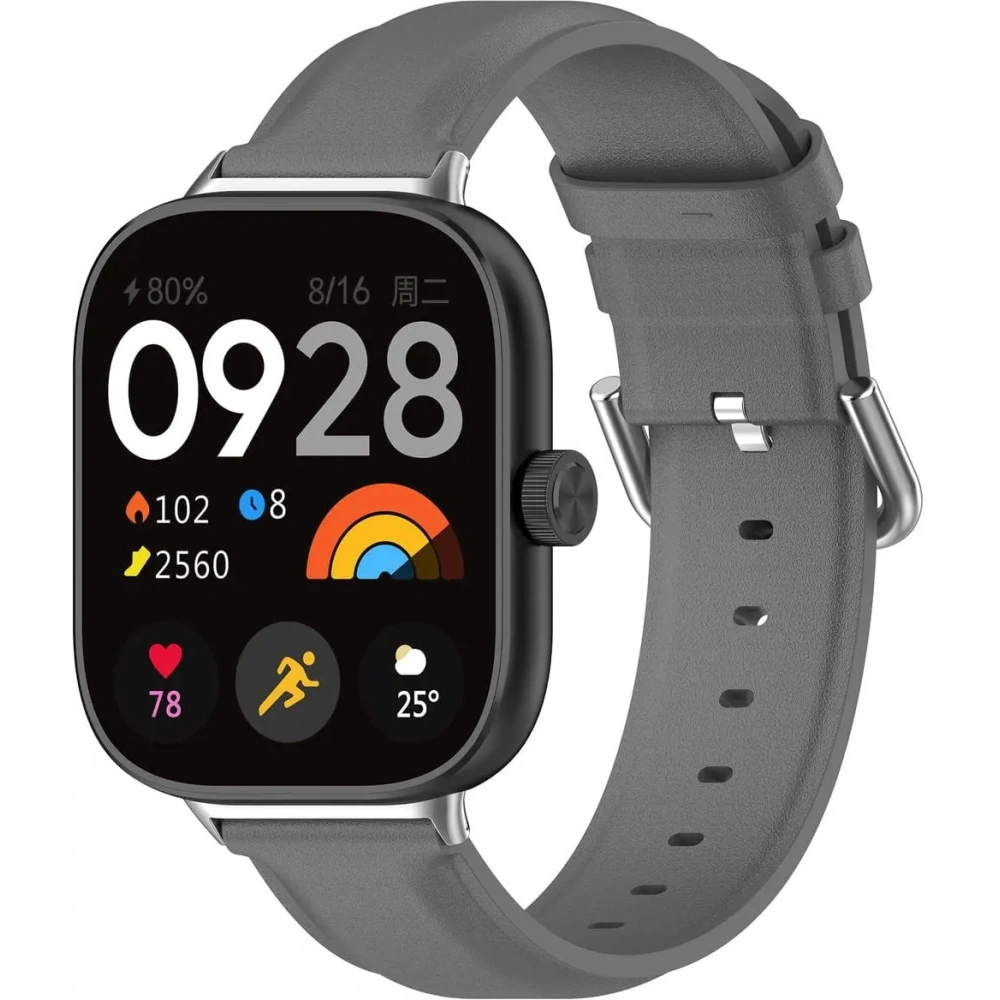 Wholesale Bizon Strap Watch Casual Redmi Watch 4 / Xiaomi Smart Band 9 Pro / 8 Pro grey - BIZ4389 - {ean13} - Hurt