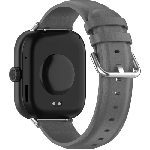 Pasek Bizon Strap Watch Casual do Redmi Watch 4 / Xiaomi Smart Band 9 Pro / 8 Pro szary