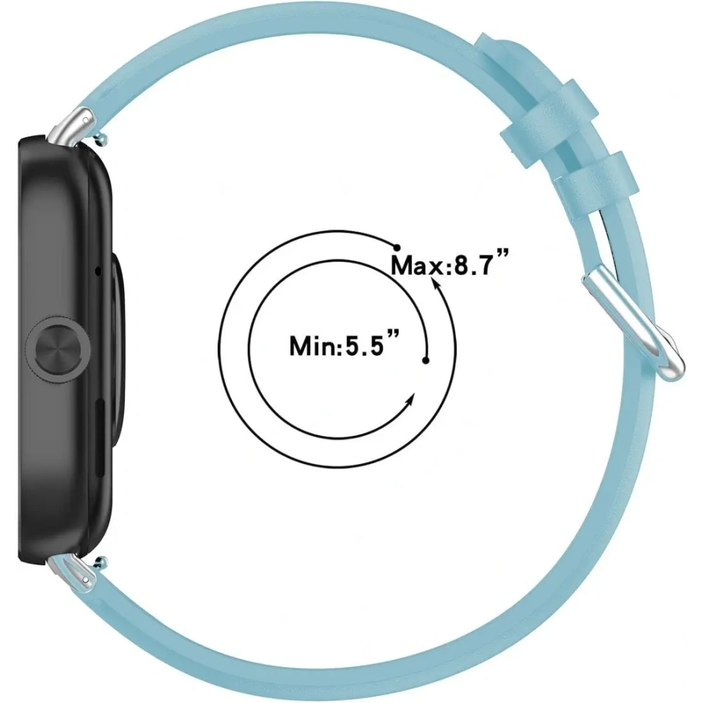 Hurtownia GSM - Pasek Bizon Strap Watch Casual do Redmi Watch 4 / Xiaomi Smart Band 9 Pro / 8 Pro modrý - BIZ4390 - {ean13} - Hurt