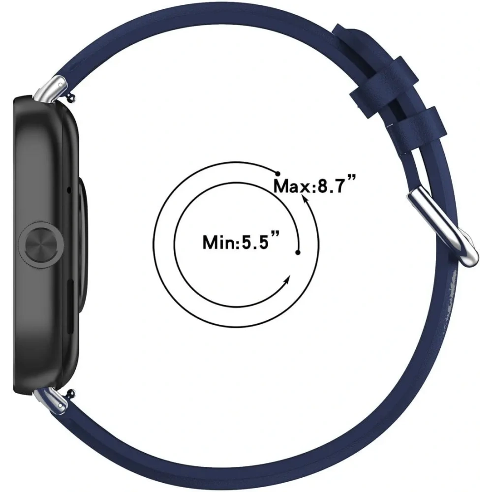 Hurtownia GSM - Bizon Strap Óra Hétköznapi Redmi Óra 4 / Xiaomi Okos Karszalag 9 Pro / 8 Pro sötétkék - BIZ4391 - {ean13} - Hurt