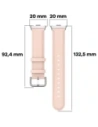 Hurtownia GSM - Pasek Bizon Strap Watch Casual do Redmi Watch 4 / Xiaomi Smart Band 9 Pro / 8 Pro světle růžový - BIZ4392 - {ean13} - Hurt
