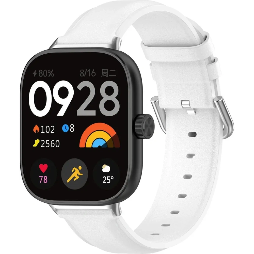 Hurtownia GSM - Pasek Bizon Strap Watch Casual do Redmi Watch 4 / Xiaomi Smart Band 9 Pro / 8 Pro bílý - BIZ4393 - {ean13} - Hurt
