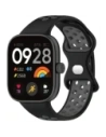 Pasek Bizon Strap Watch Octo do Redmi Watch 4 / Xiaomi Smart Band 9 Pro / 8 Pro černobílý