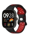 Pasek Bizon Strap Watch Octo pro Redmi Watch 4 / Xiaomi Smart Band 9 Pro / 8 Pro černá-červená