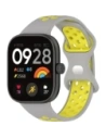 Hurtownia GSM - Pasek Bizon Strap Watch Octo do Redmi Watch 4 / Xiaomi Smart Band 9 Pro / 8 Pro jasnoszaro-žlutý - BIZ4397 - {ean13} - Hurt