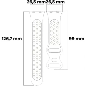 Wholesale Bizon Strap Watch Octo Redmi Watch 4 / Xiaomi Smart Band 9 Pro / 8 Pro red-black - BIZ4398 - {ean13} - Hurt