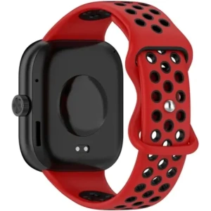 Hurtownia GSM - Bizon Strap Óra Octo Redmi Óra 4 / Xiaomi Okos Karszalag 9 Pro / 8 Pro piros-fekete - BIZ4398 - {ean13} - Hurt