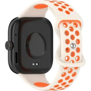 Hurtownia GSM - Bizon Strap Watch Octo Redmi Watch 4 / Xiaomi Smart Band 9 Pro / 8 Pro bej-portocalie - BIZ4399 - {ean13} - Hurt