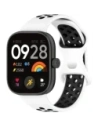 Hurtownia GSM - Pasek Bizon Strap Watch Octo pro Redmi Watch 4 / Xiaomi Smart Band 9 Pro / 8 Pro bílý-černý - BIZ4400 - {ean13} - Hurt