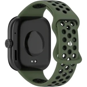 Hurtownia GSM - Bizon Strap Watch Octo Redmi Watch 4 / Xiaomi Smart Band 9 Pro / 8 Pro verde închis-negru - BIZ4402 - {ean13} - Hurt