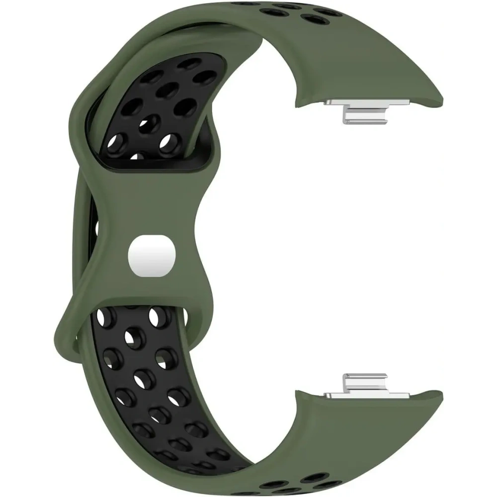 Hurtownia GSM - Pasek Bizon Strap Watch Octo do Redmi Watch 4 / Xiaomi Smart Band 9 Pro / 8 Pro tmavě zeleno-černý - BIZ4402 - {ean13} - Hurt